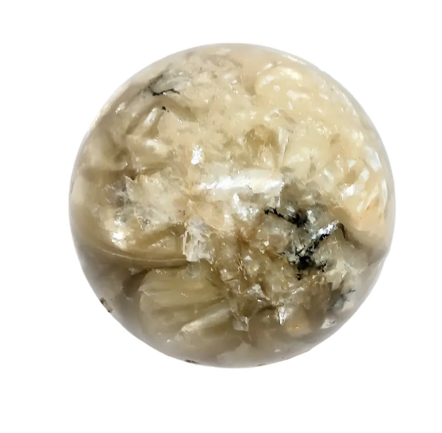 252G Golden Mica Crystal Sphere