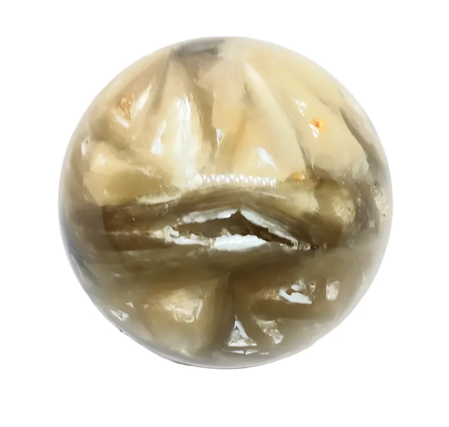 252G Golden Mica Crystal Sphere