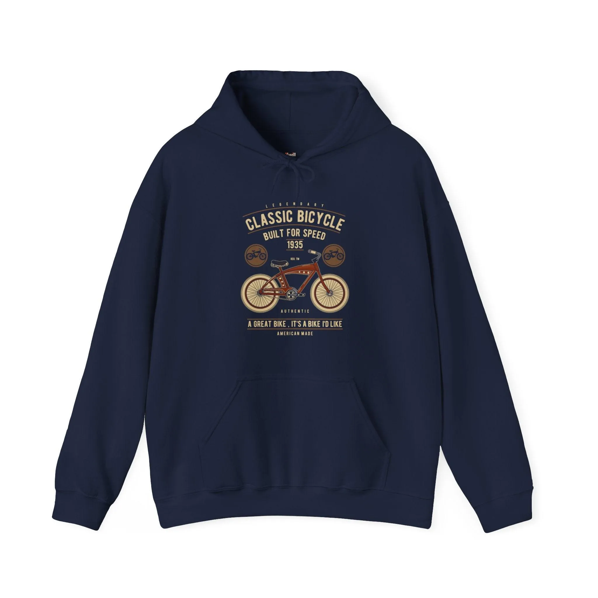 90s Classic Bicycle Hoodie