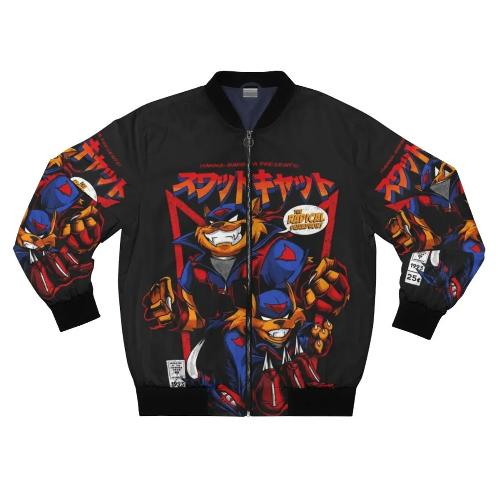 90s Swat Kats Retro Bomber Jacket