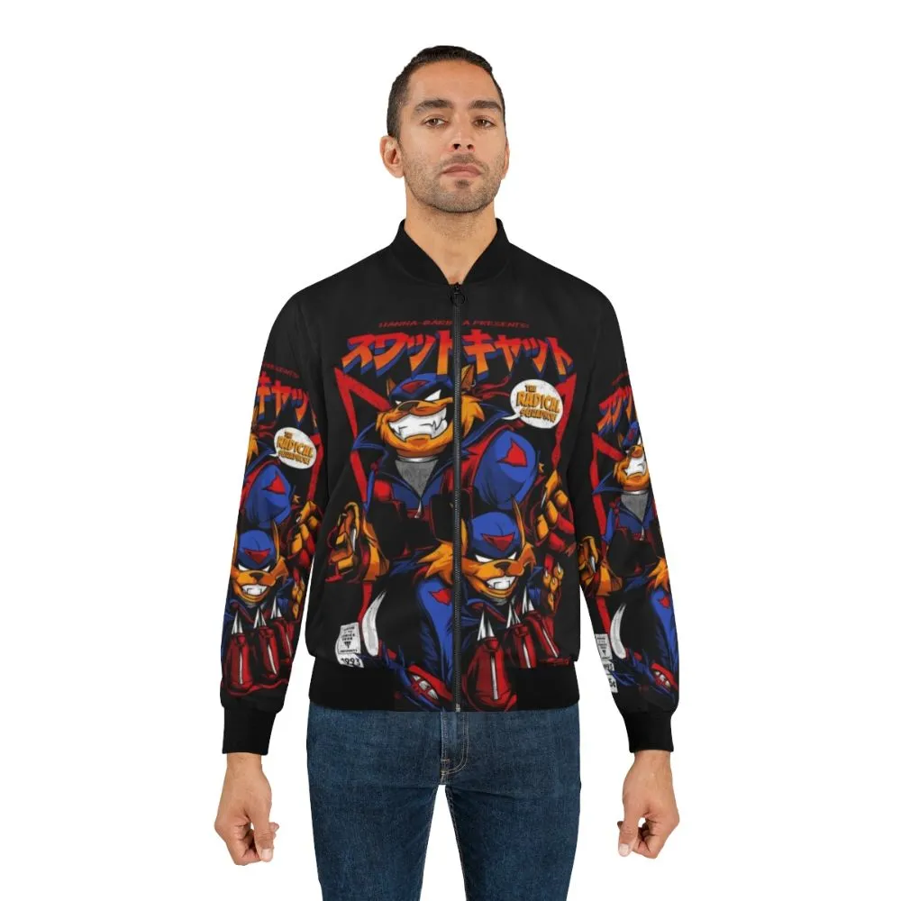 90s Swat Kats Retro Bomber Jacket