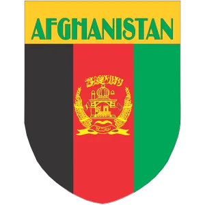 Afghanistan Flag Shield Style