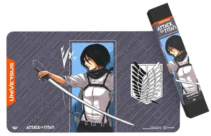 Attack On Titan: Battle for Humanity Playmat: Mikasa Ackerman