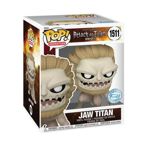 Attack on Titan - Jaw Titan Us Exclusive 6" Pop! Vinyl [RS]