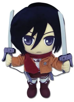 Attack On Titan Mikasa Plush