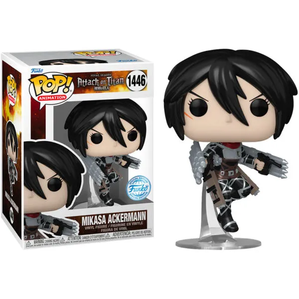 Attack on Titan - Mikasa Season 5 US Exclusive Metallic Pop! Vinyl