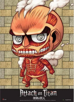 Attack on Titan - SD Colossal Titan Wall Scroll