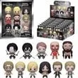 Attack on Titan Series 3 3D Foam Bag Clip Display Case of 24