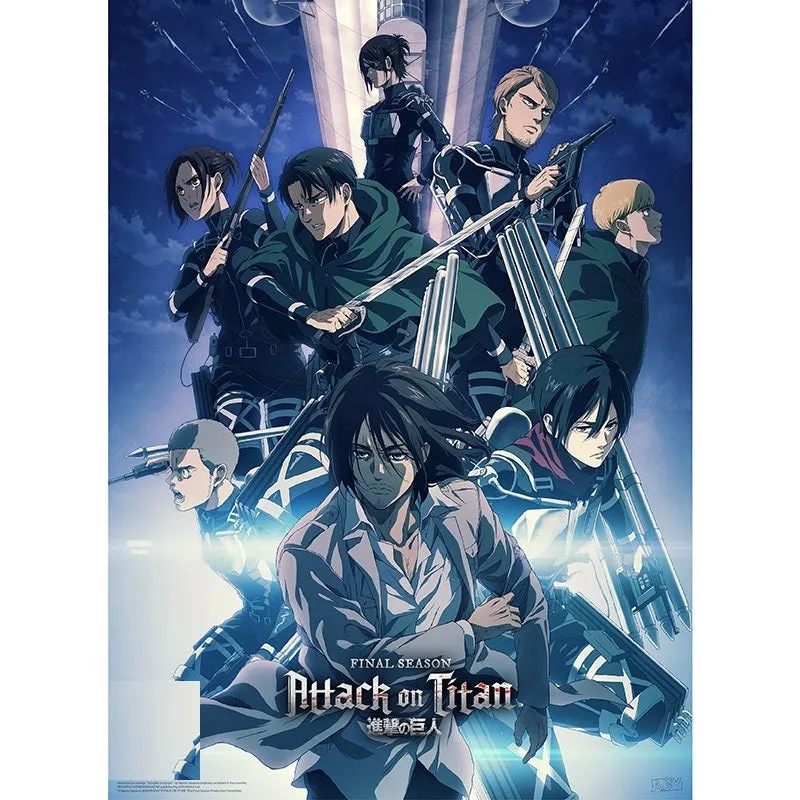 ATTACK ON TITAN - Set 2 Posters Chibi 52x38 - Set 2