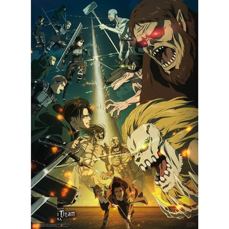 ATTACK ON TITAN - Set 2 Posters Chibi 52x38 - Set 2