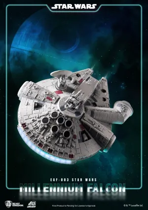 Beast Kingdom Star Wars Millennium Falcon Egg Attack Floating Model with Light Up Function