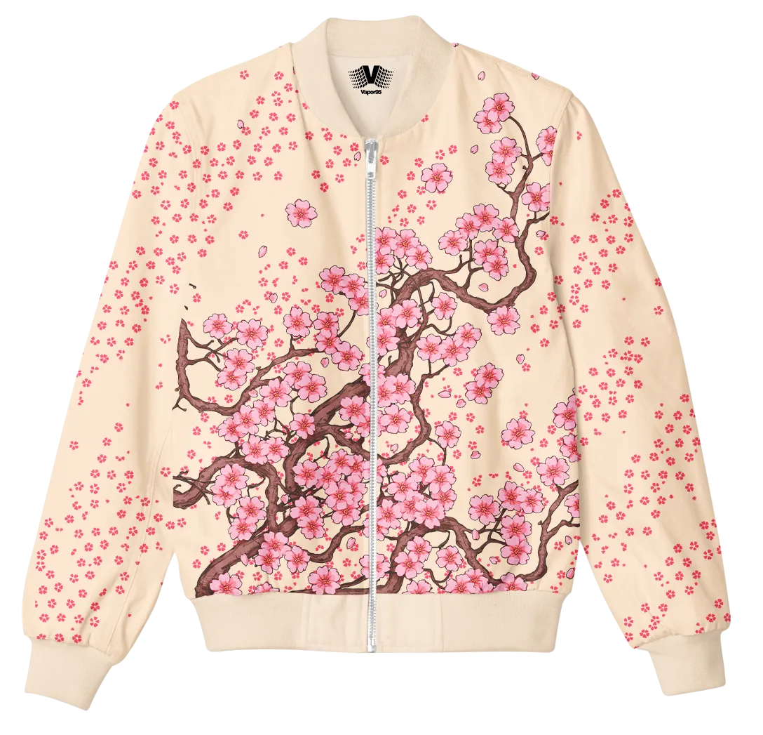 Blossomwave Bomber Jacket