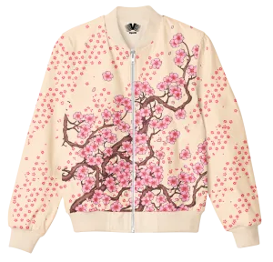 Blossomwave Bomber Jacket