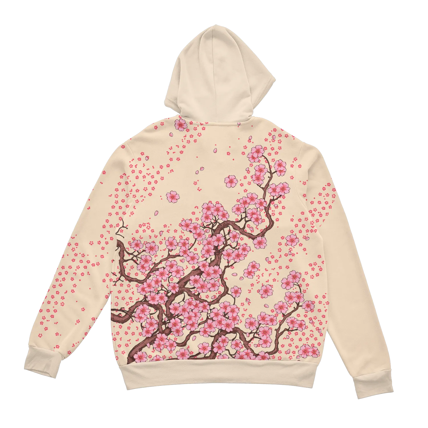 Blossomwave Zip Up Hoodie