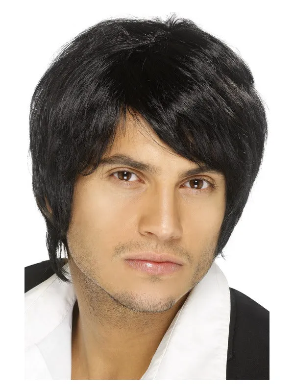 Boy Band Wig, Black