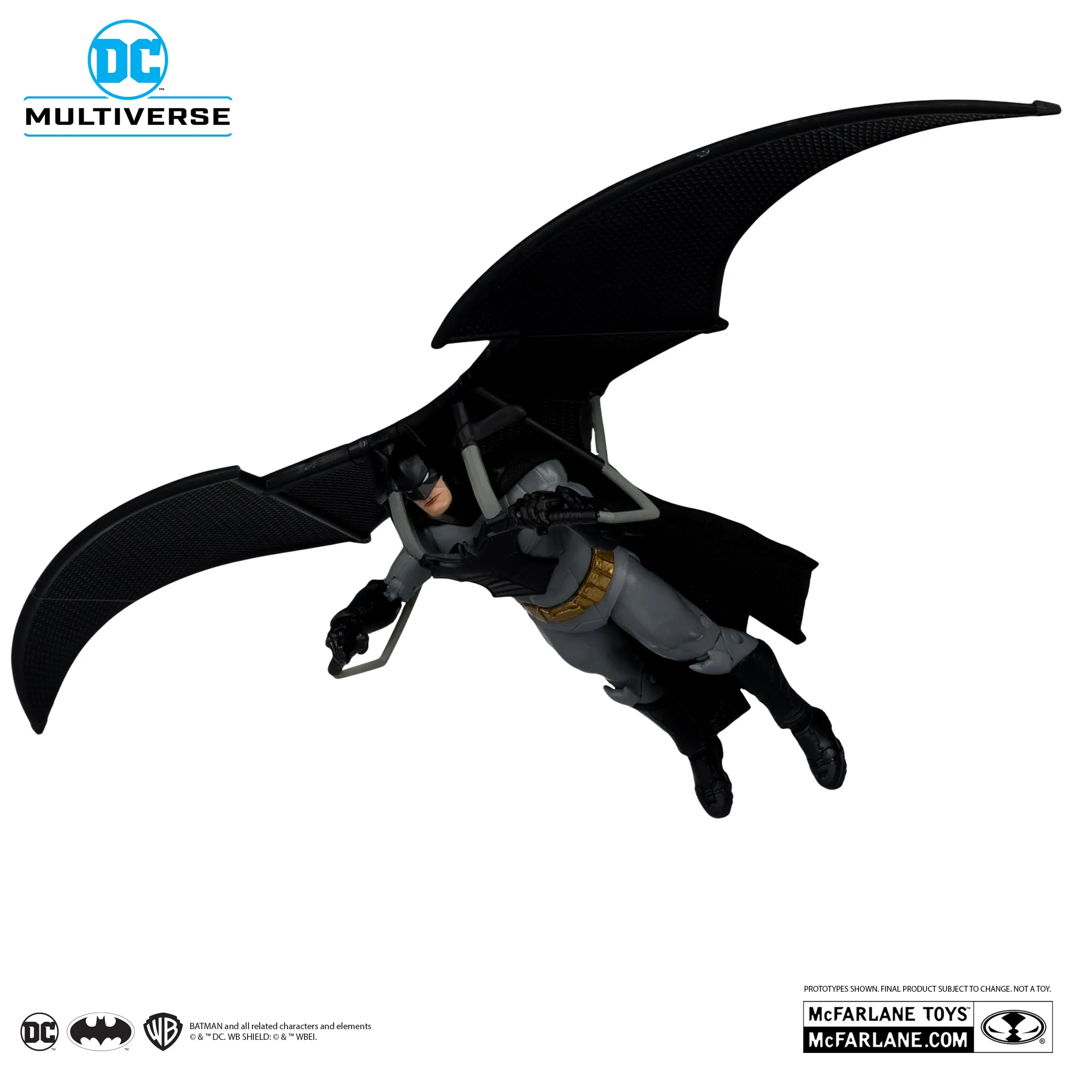 DC Multiverse Batman with Bat-Glider (The Thirteenth Hour) Gold Label 7" Inch Scale Action Figure - McFarlane Toys