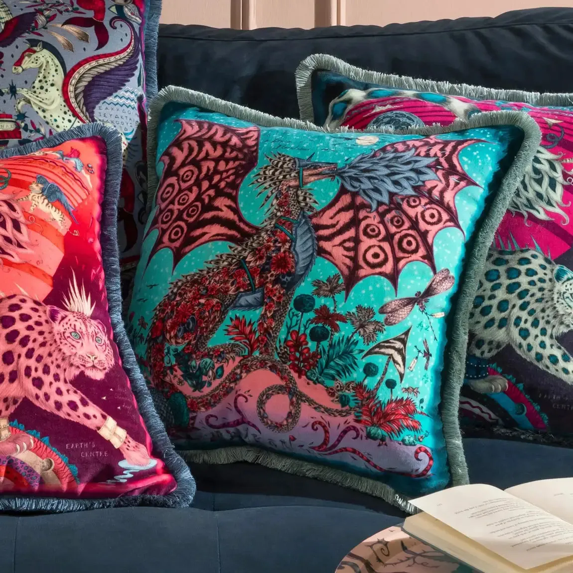 Drakon Luxury Velvet Cushion