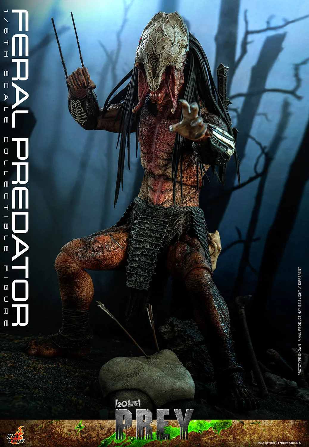 Feral Predator 1/6 Scale Figure by Hot Toys