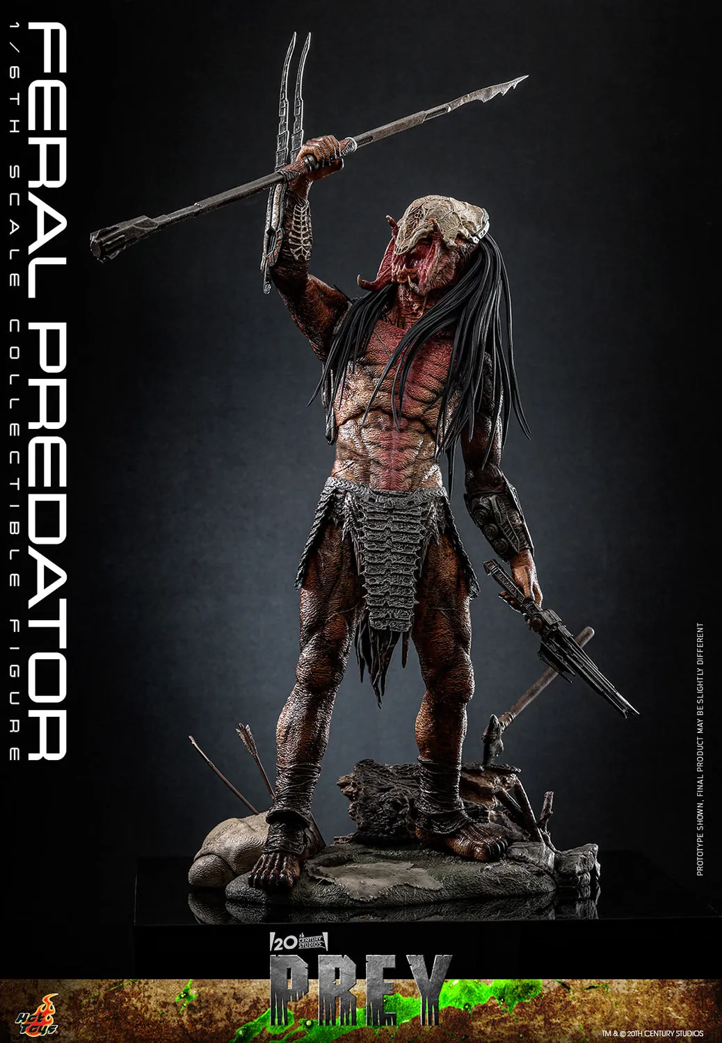 Feral Predator 1/6 Scale Figure by Hot Toys