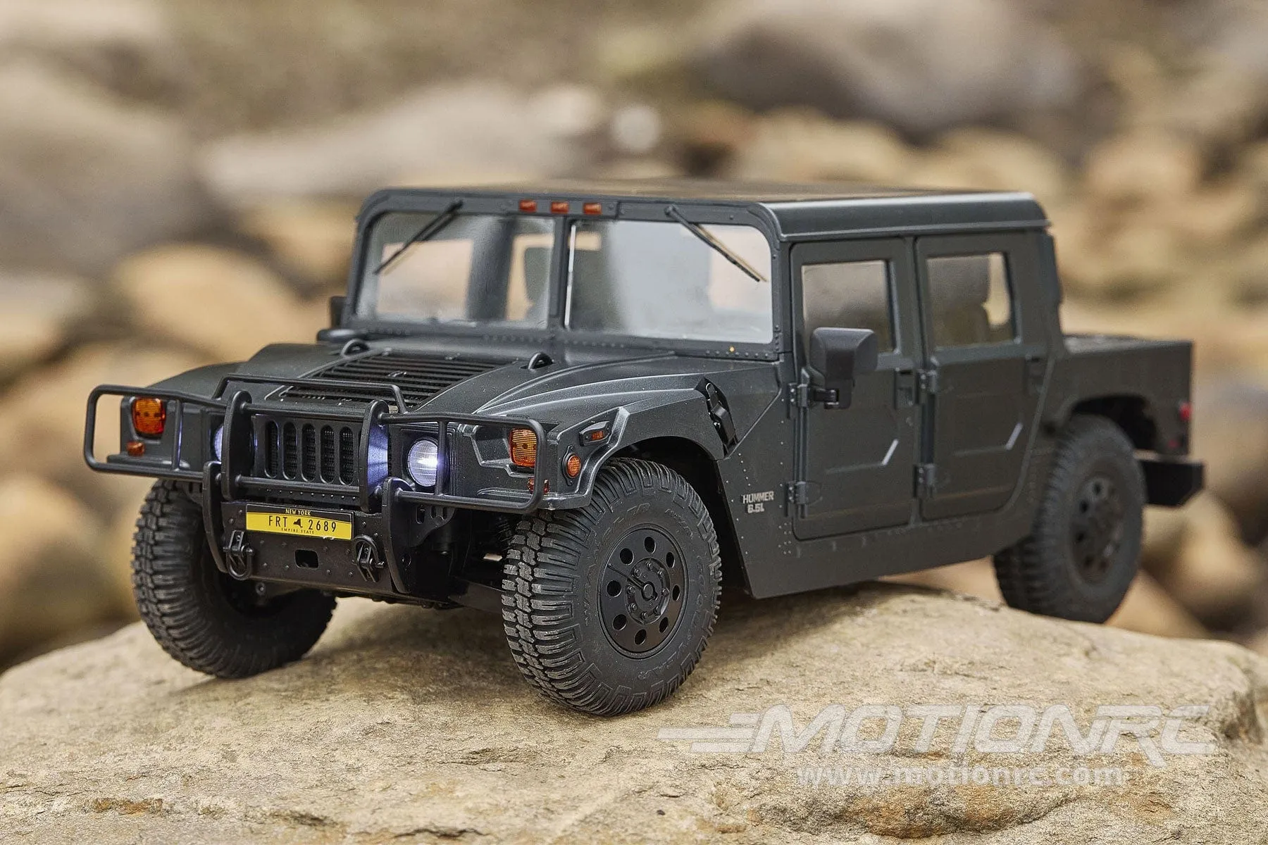 FMS Hummer H1 Black 1/12 Scale 4WD Truck - RTR