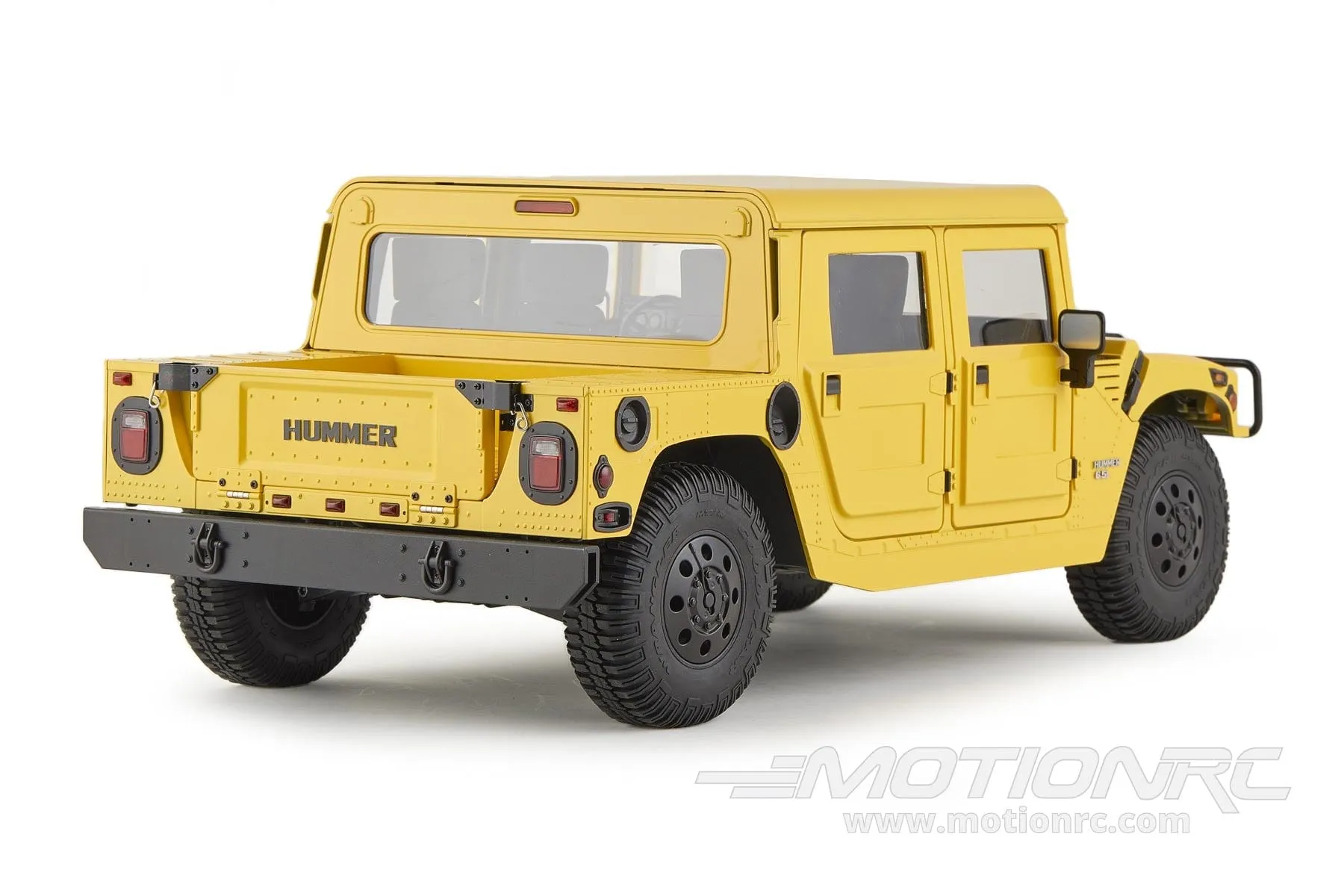 FMS Hummer H1 Yellow 1/12 Scale 4WD Truck - RTR