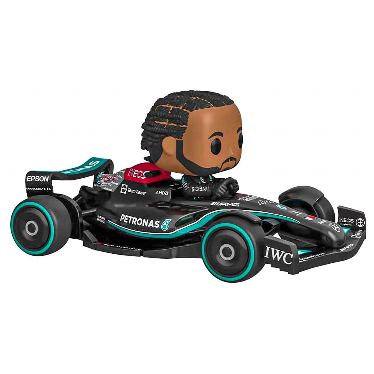 Funko Pop! Rides:  F1 Mercedes-AMG Petronas: Lewis Hamilton Super Deluxe Vinyl Figure #308