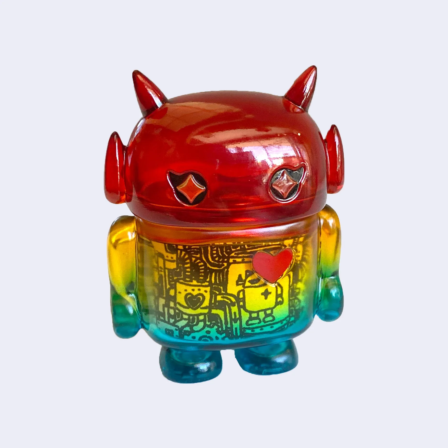 Giant Robot - Chibi Boss Robot Figure (Rainbow)