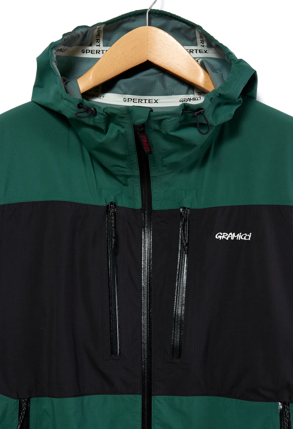 Gramicci Men's Pertex® Packable Hooded Jacket - Evergreen