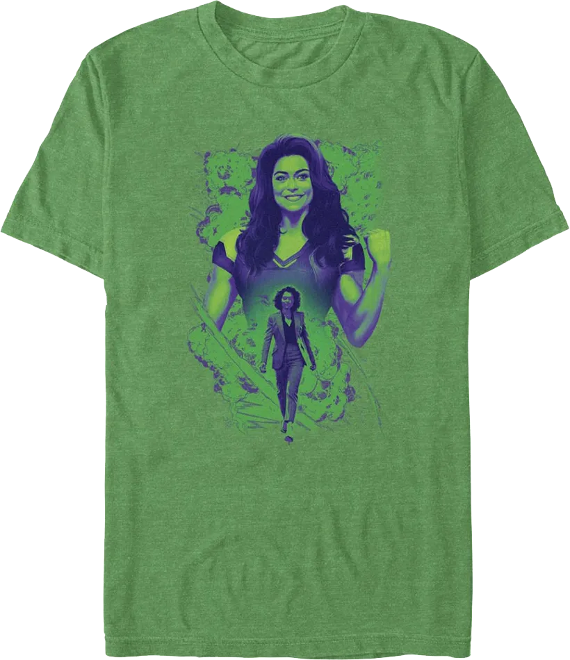 Green She-Hulk Marvel Comics T-Shirt