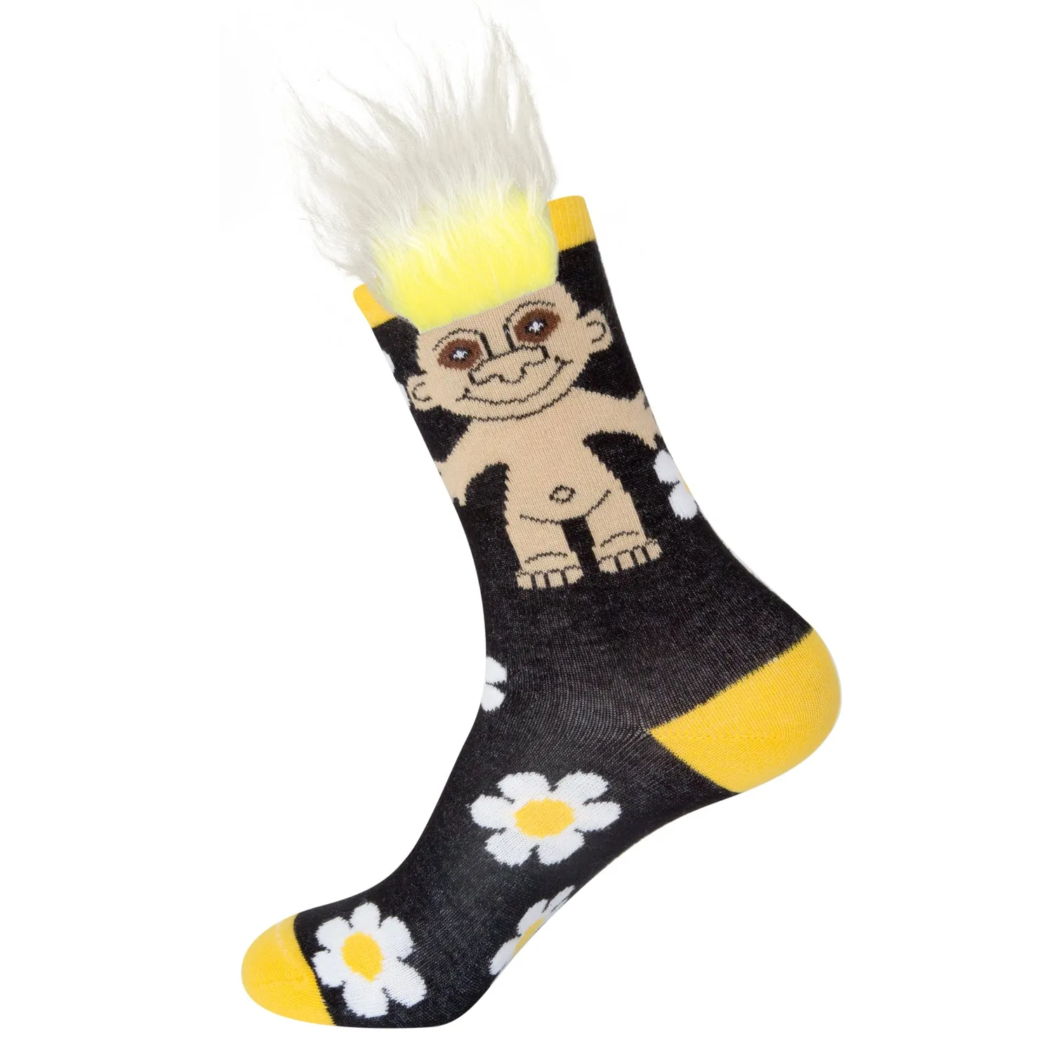 Gumball Poodle Unisex Crew Socks - Lazy Daisy Troll [Good Luck Trolls]