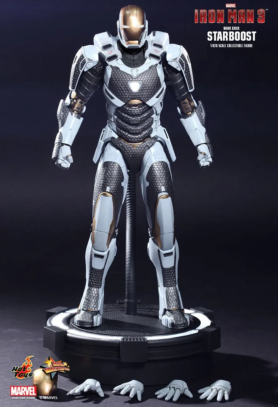 Hot Toys 1/6 Iron Man Mk XXXIX (Mark 39) Starboost from Iron Man 3 Movie Masterpiece [SOLD OUT]