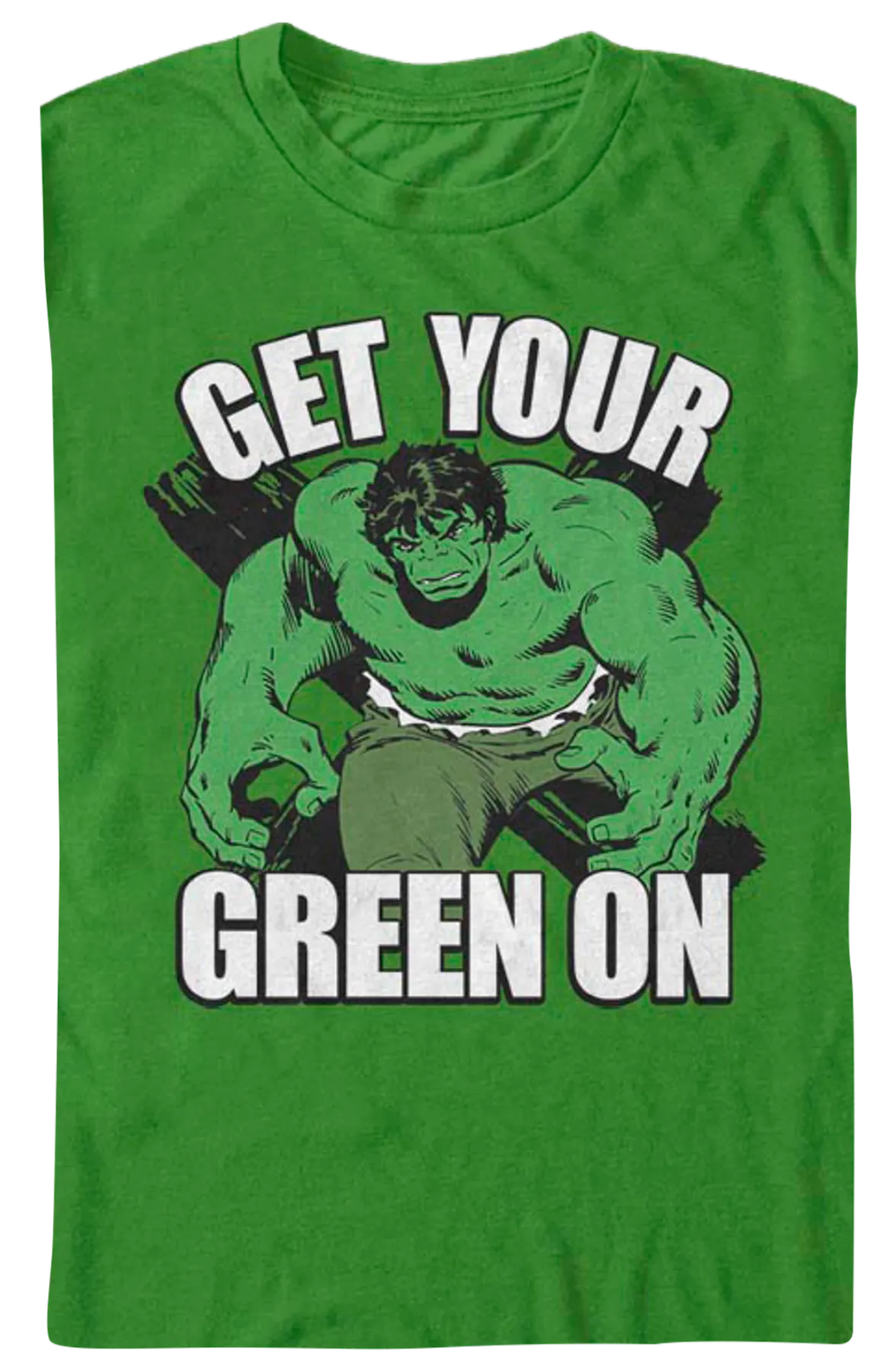 Incredible Hulk Get Your Green On Marvel Comics T-Shirt