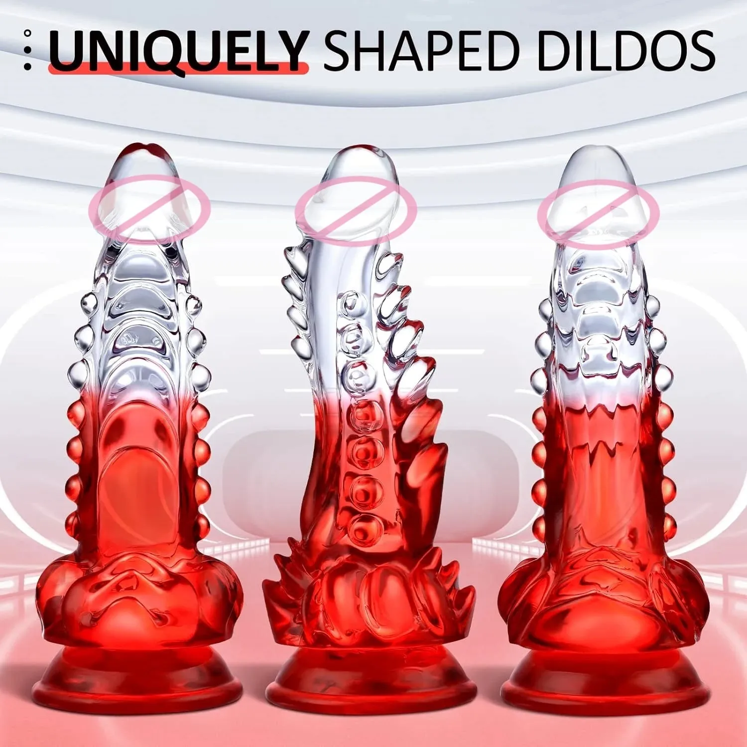 Jelly Monster Dildos Butt Plug - 10 inch Huge Dildo Realistic Dragon Anal Sex Toys