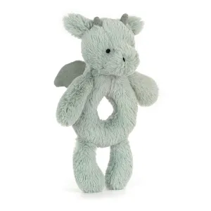 JellyCat Bashful Dragon Ring Rattle