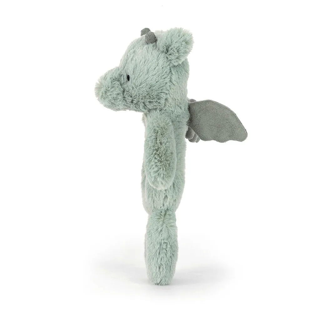 JellyCat Bashful Dragon Ring Rattle