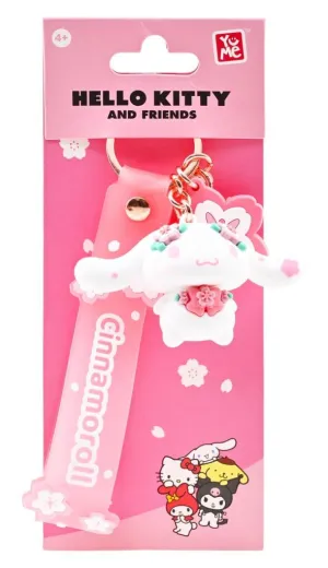 Keychain With Hand Strap Hello Kitty Cinnamoroll