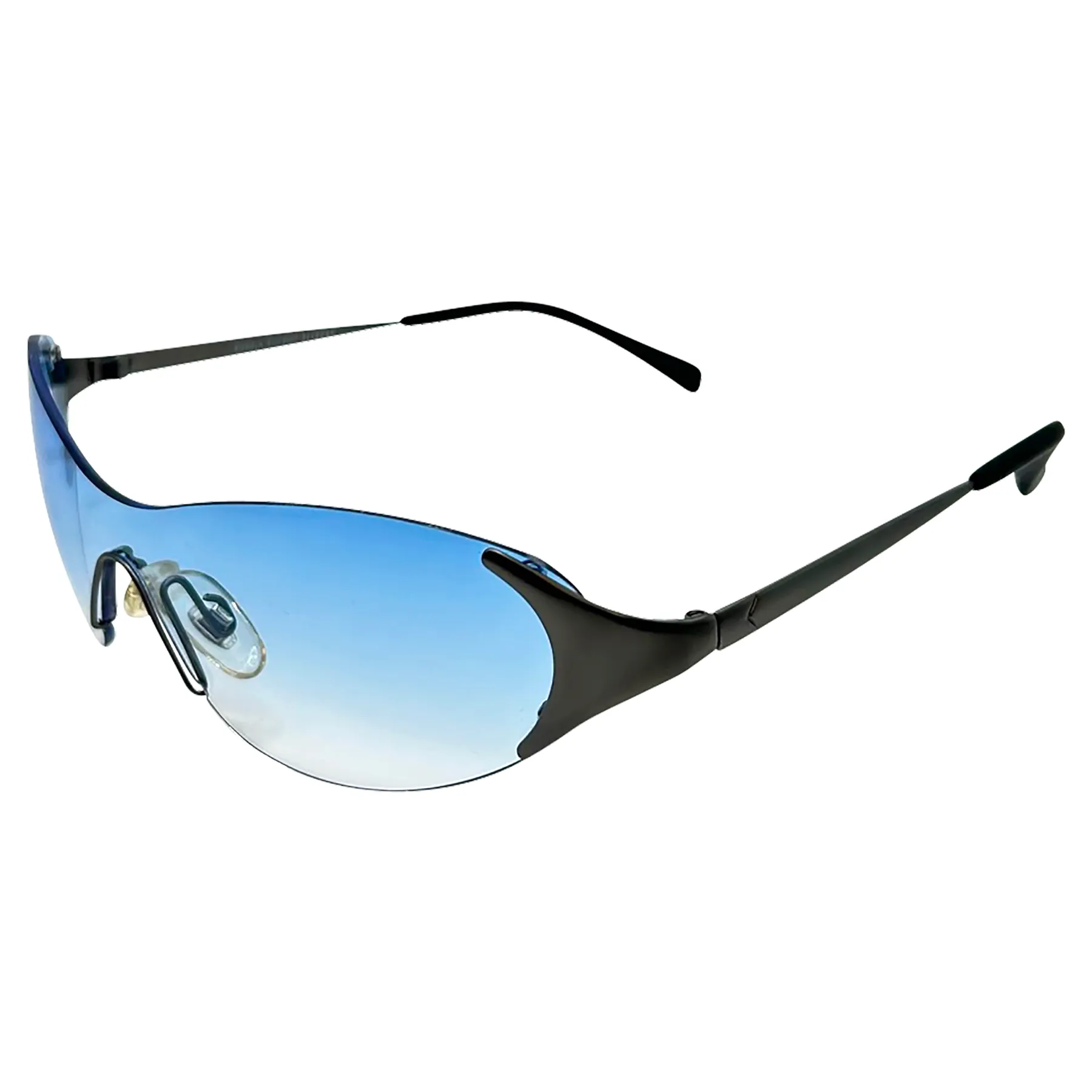 KIWI Rimless Sporty 90s Sunglasses