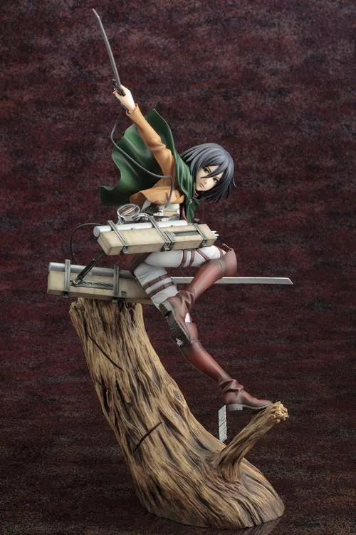 Kotobukiya 1/8 ArtFXJ Attack On Titan Mikasa Ackerman (Renewal Package Ver.) Scale Figure Statue PP802