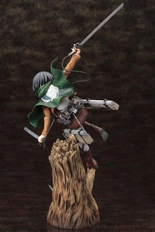 Kotobukiya 1/8 ArtFXJ Attack On Titan Mikasa Ackerman (Renewal Package Ver.) Scale Figure Statue PP802