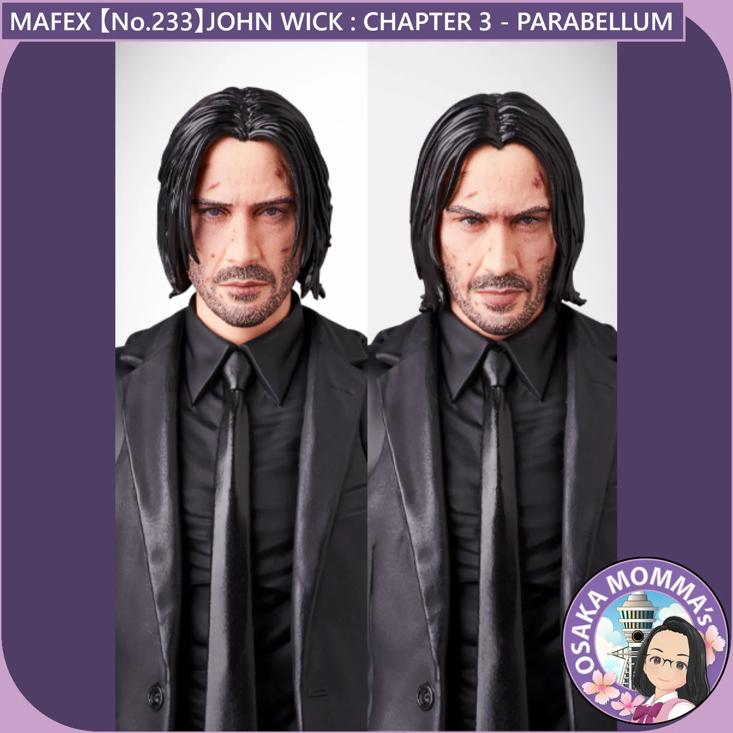 MAFEX 【No.233】JOHN WICK：CHAPTER 3 - PARABELLUM - JOHN WICK【Jan.2025】