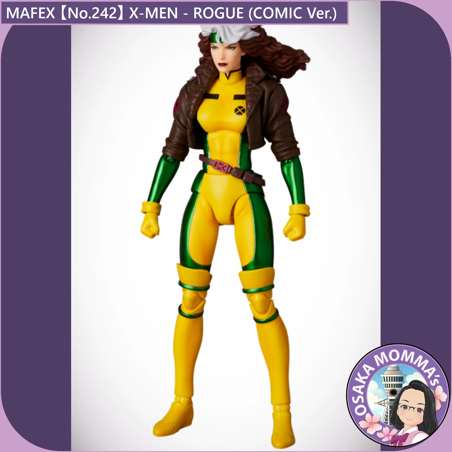 MAFEX 【No.242】X-MEN - ROGUE (COMIC Ver.)【Apr.2025】