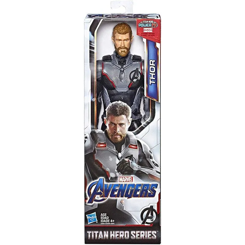 Marvel Avengers: Endgame Titan Hero Series Thor 12"-Scale Super Hero Action Figure Toy with Titan Hero Power Fx Port