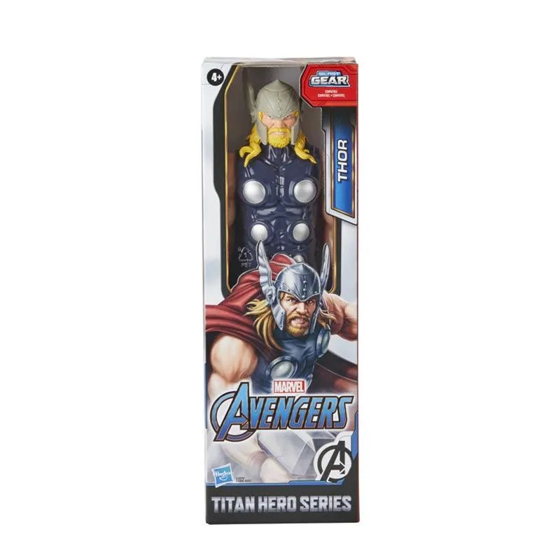 Marvel Avengers Titan Hero Series Blast Gear Thor Action Figure, 12-Inch Toy, Inspired By The Marvel Universe, For Kids Ages 4 And Up