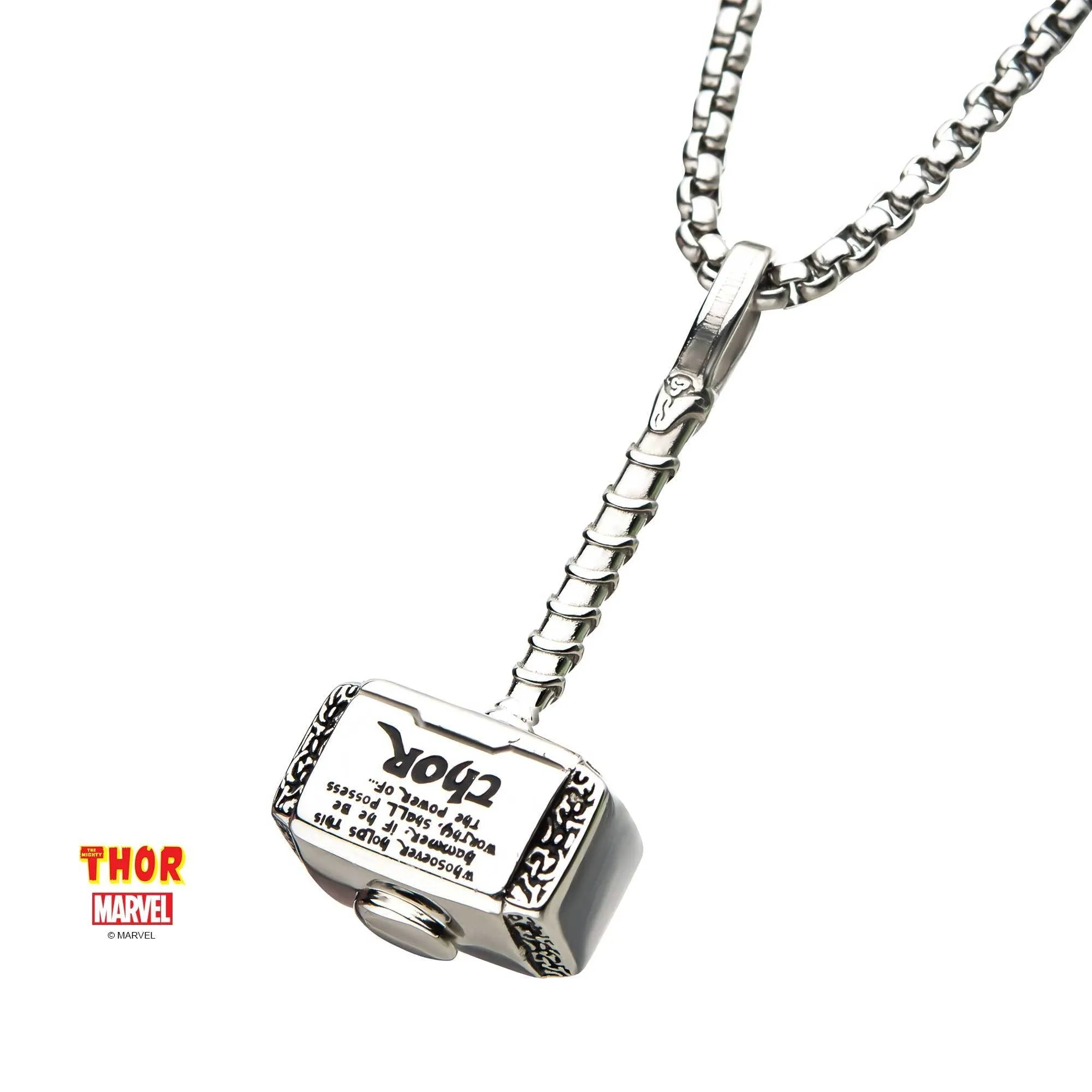 Marvel Thor Hammer Pendant Necklace