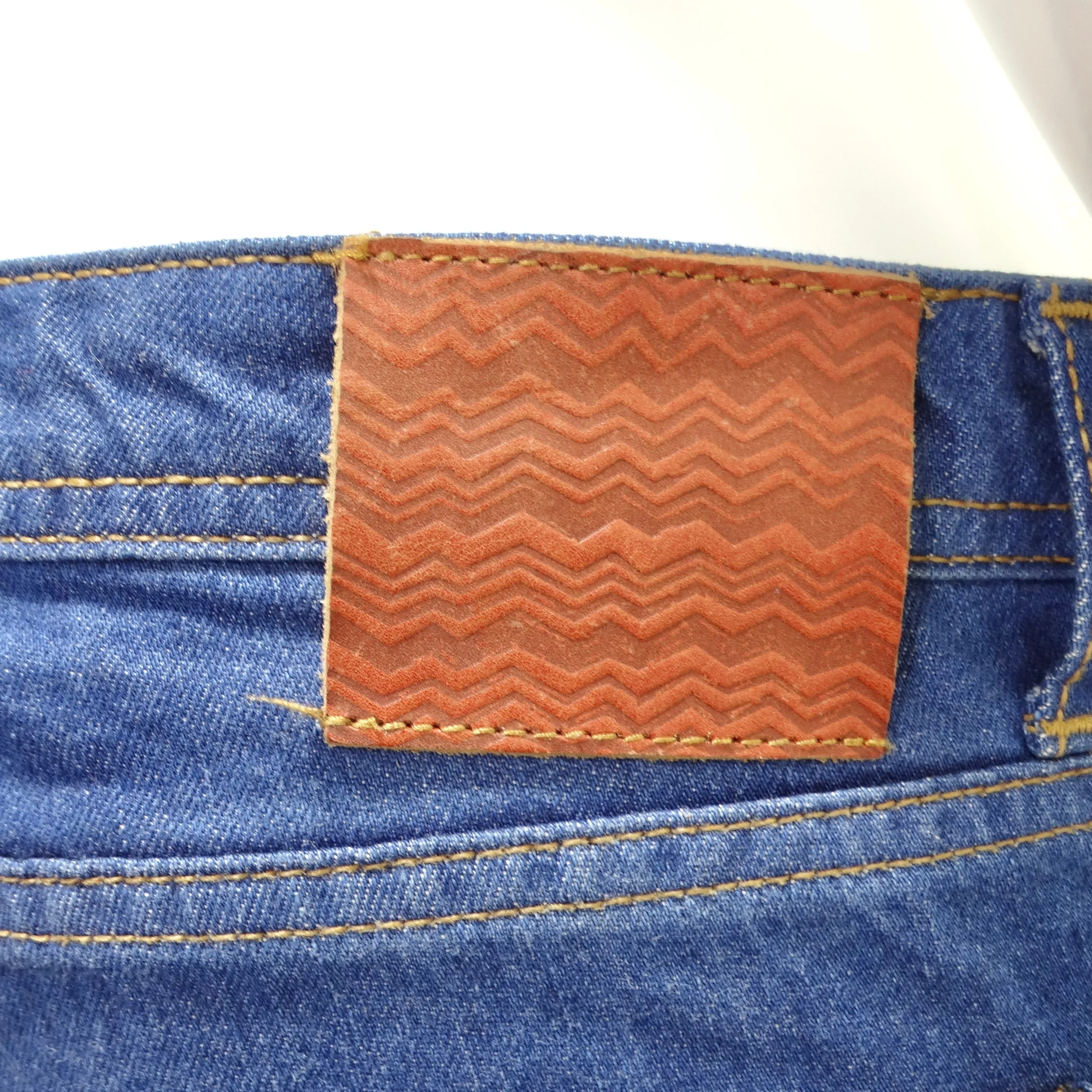 Missoni 90s Low Rise Denim Jeans