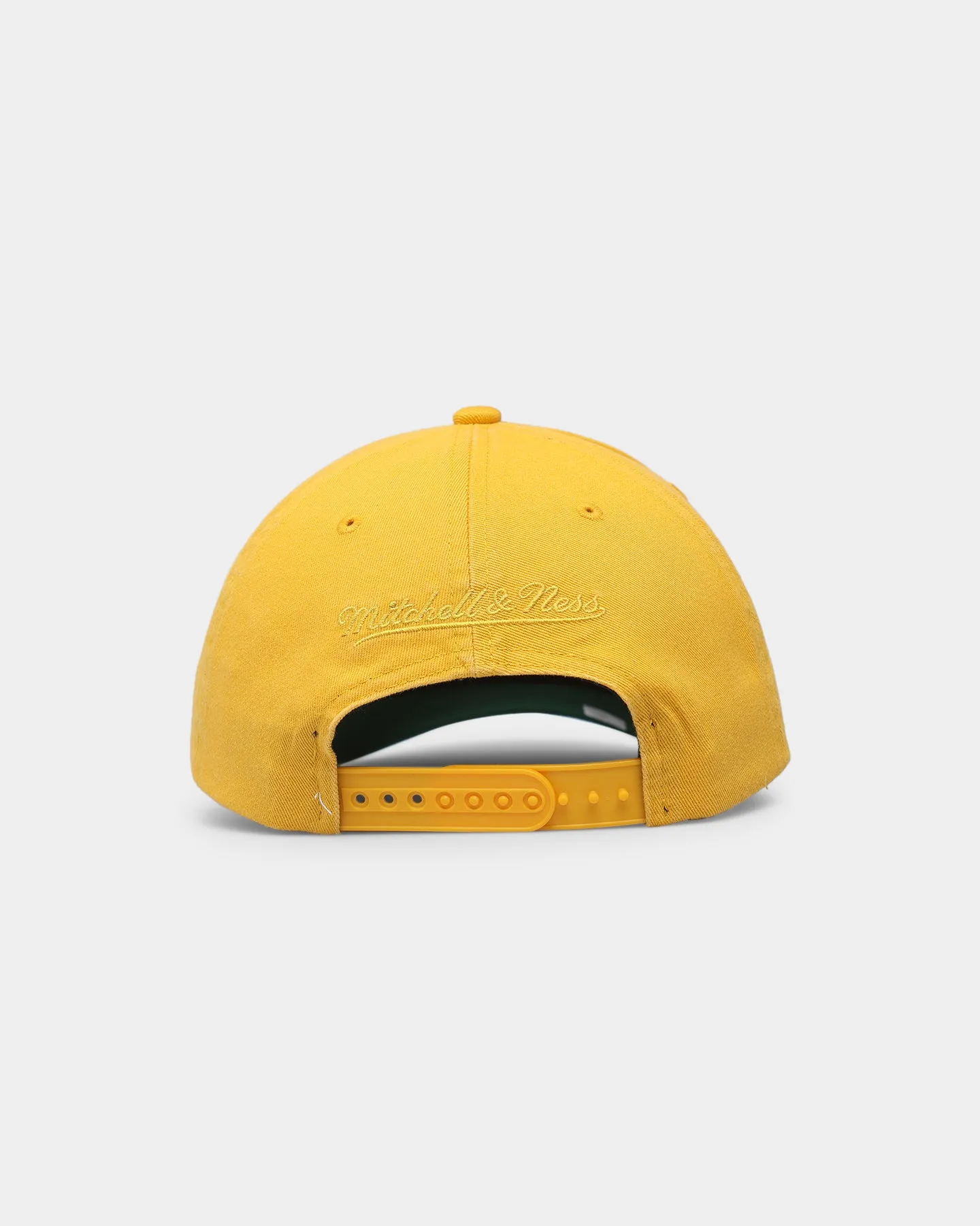 Mitchell & Ness Los Angeles Lakers 'Retro Script' Deadstock Snapback Gold