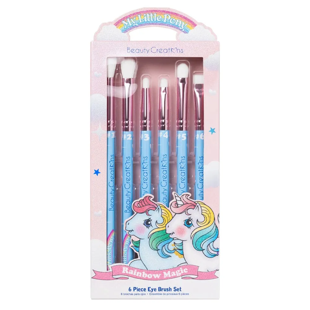 MY LITTLE PONY "RAINBOW MAGIC" 6 PIECE EYE BRUSH SET (1 unit)