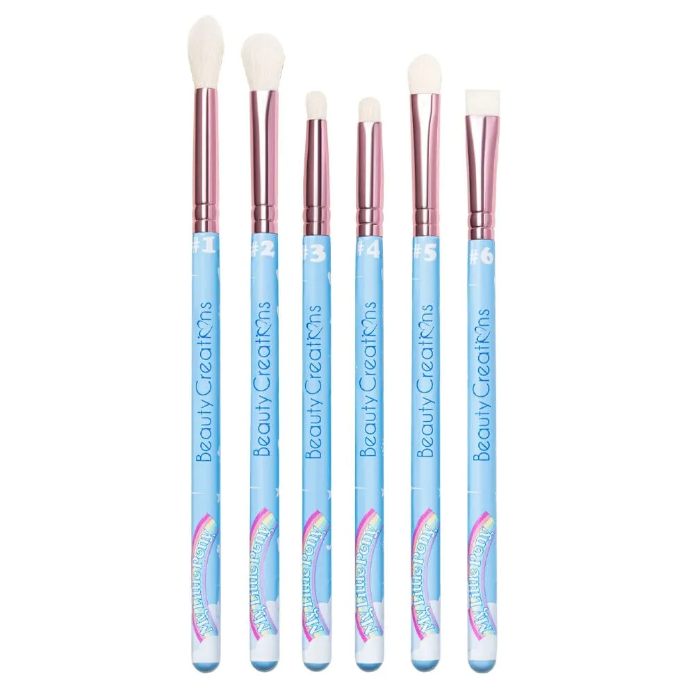 MY LITTLE PONY "RAINBOW MAGIC" 6 PIECE EYE BRUSH SET (1 unit)