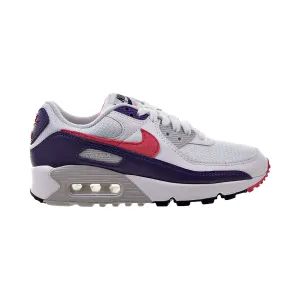 Nike Air Max III 90 Women's Shoes White-Flare-Zen Grey-Eggplant