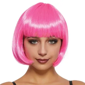 Pink fushia Daisy wig for women